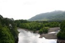 View From Bridge Over River Spey At Newtonmore